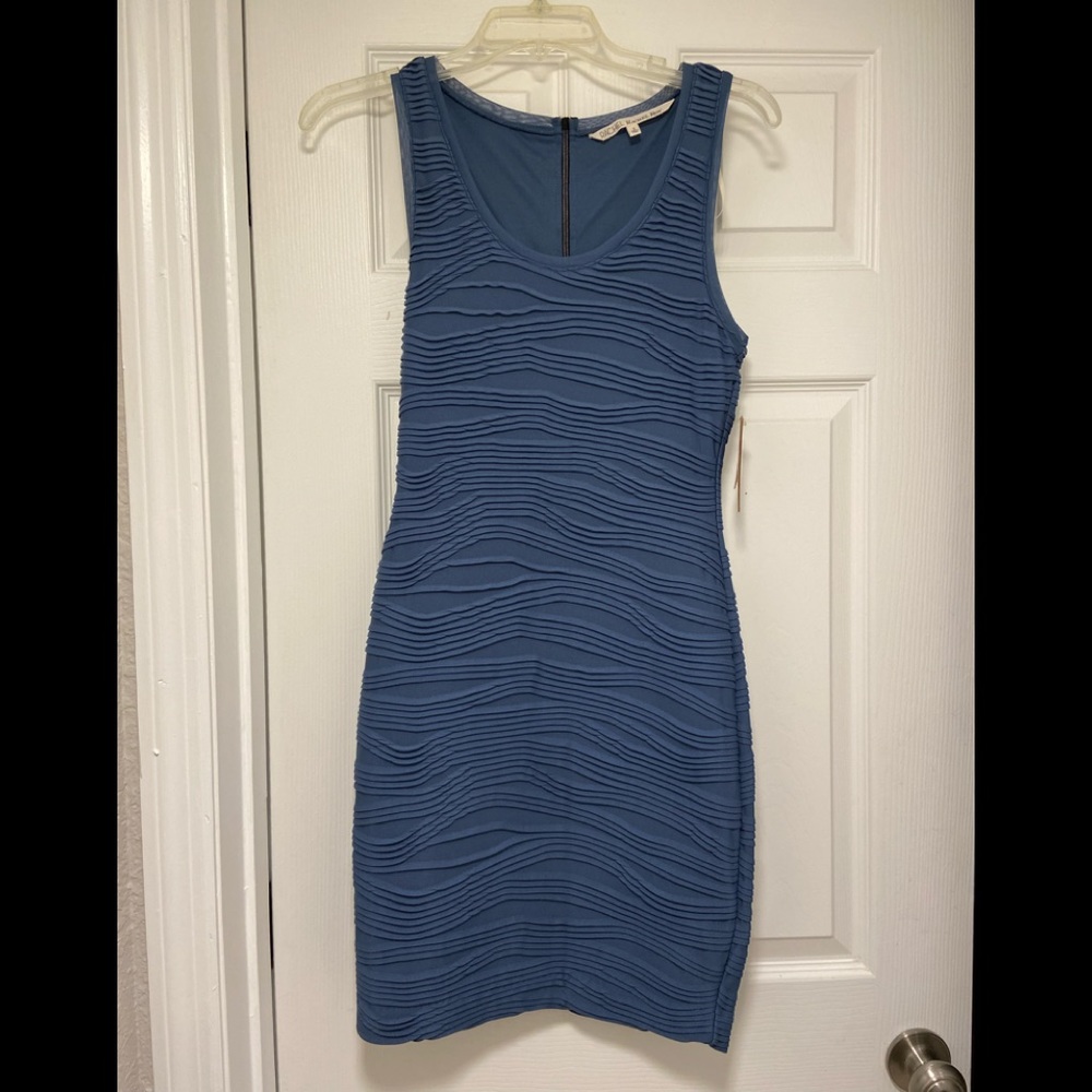 RACHEL Rachel Roy Brand New with Tags Textured Form Fitted Dress Size S..